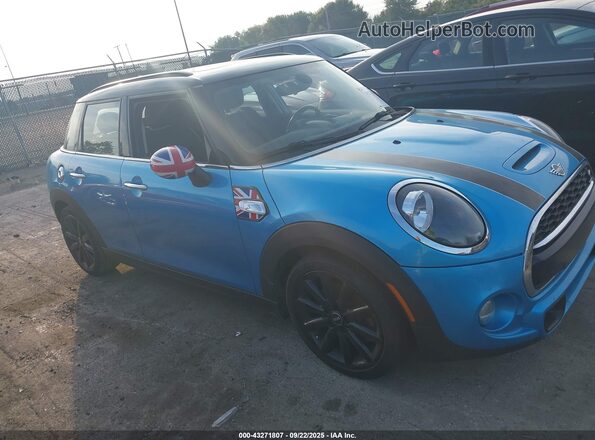 WMWXU3C52K2F52151 2019 MINI HARDTOP Blue უკანა სალონის ხედი