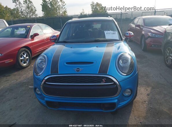 WMWXU3C52K2F52151 2019 MINI HARDTOP Blue ხელსაწყოთა პანელის ხედი