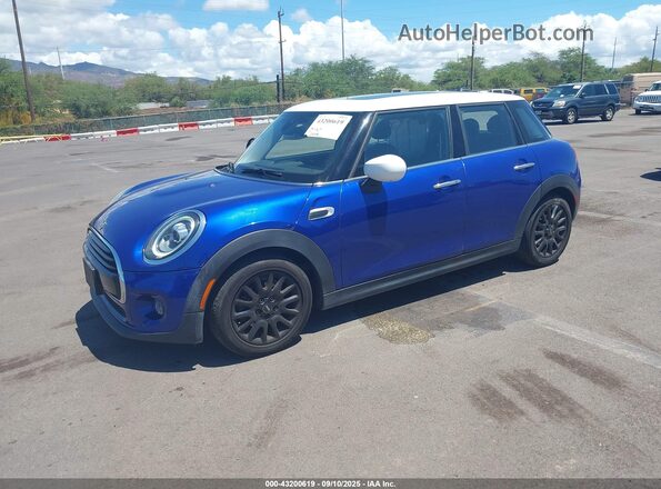 WMWXU7C03L2L42443 2020 MINI HARDTOP Blue Front left