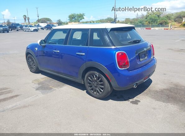 WMWXU7C03L2L42443 2020 MINI HARDTOP Blue Rear left