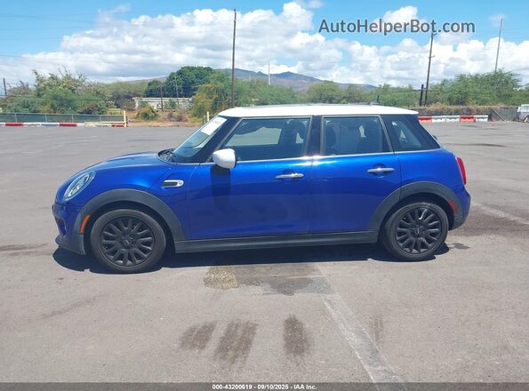 WMWXU7C03L2L42443 2020 MINI HARDTOP Blue 360 interior view