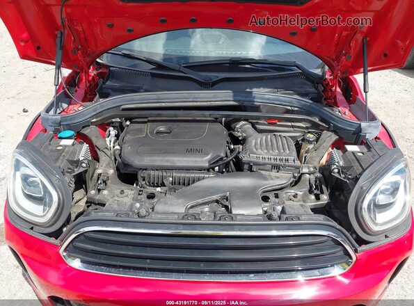 WMZ23BR02N3N51177 2022 MINI COUNTRYMAN Red Vista trasera