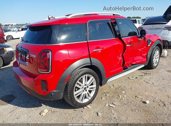 WMZ23BR02N3N51177 2022 MINI COUNTRYMAN Red Trasero derecho