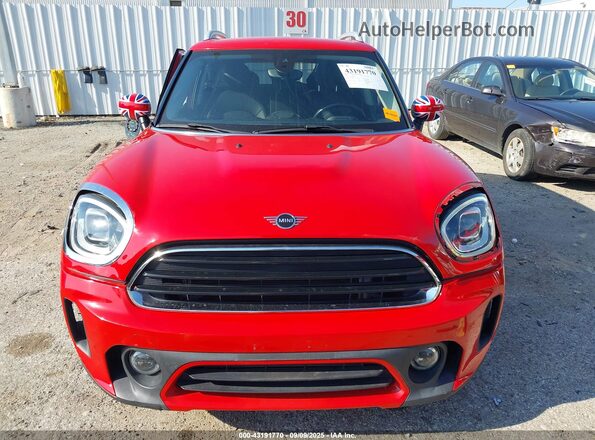 WMZ23BR02N3N51177 2022 MINI COUNTRYMAN Red Vista del salpicadero