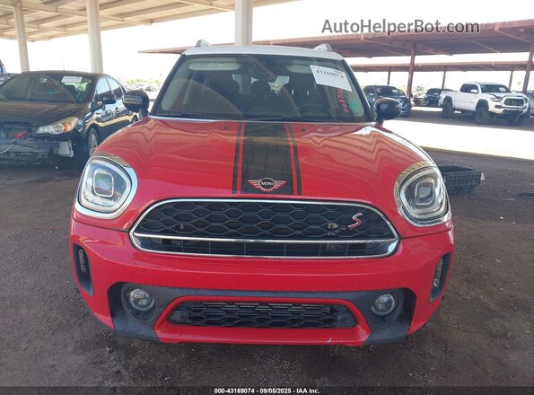 WMZ53BR01N3P08355 2022 MINI COUNTRYMAN Красный Вид спереди