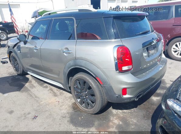 WMZYS7C57K3J04922 2019 MINI COUNTRYMAN Silver Tył lewy