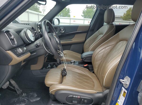 WMZYT5C36J3D81885 2018 MINI COOPER Синий 
