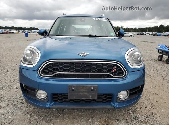 WMZYT5C54K3G92623 2019 MINI COOPER Blue Вид спереду