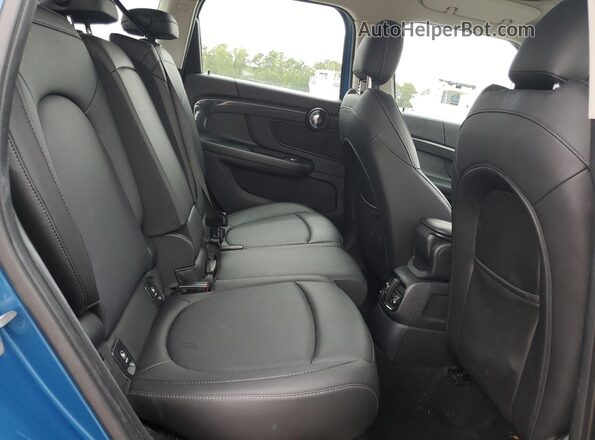 WMZYT5C54K3G92623 2019 MINI COOPER Blue Вид задніх сидінь