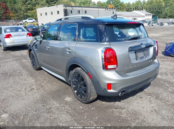 WMZYV5C55K3F58665 2019 MINI COUNTRYMAN Gray Հետևի ձախ
