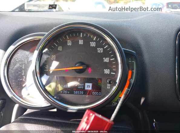 WMZYV5C55K3F58665 2019 MINI COUNTRYMAN Gray Հետևի նստատեղերի տեսք