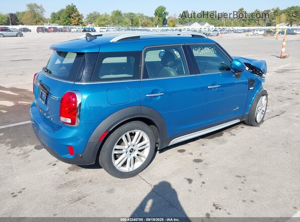 WMZYW5C09L3L09317 2020 MINI COUNTRYMAN Blue Trasero derecho