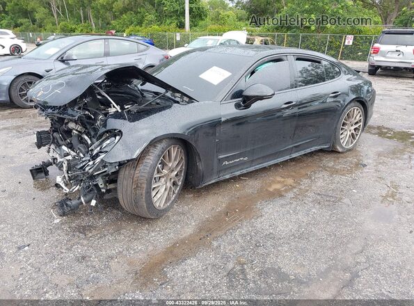 WP0AA2A77LL104237 2020 PORSCHE PANAMERA Black Vista tres cuartos delantera izquierda