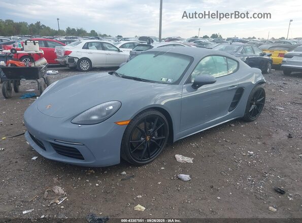 WP0AA2A81RK256232 2024 PORSCHE 718 CAYMAN Gray 