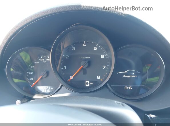 WP0AA2A83JK261002 2018 PORSCHE CAYMAN Black უკანა სავარძლების ხედი