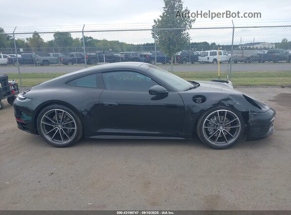WP0AA2A92LS206505 2020 PORSCHE 911 Black Widok wnętrza 360 stopni