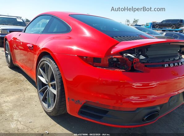 WP0AA2A97LS205866 2020 PORSCHE 911 Red Front view