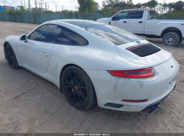WP0AA2A9XHS108085 2017 PORSCHE 911 White Trasero izquierdo