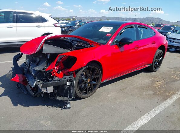 WP0AA2YA2SL006197 2025 PORSCHE PANAMERA Red Front left