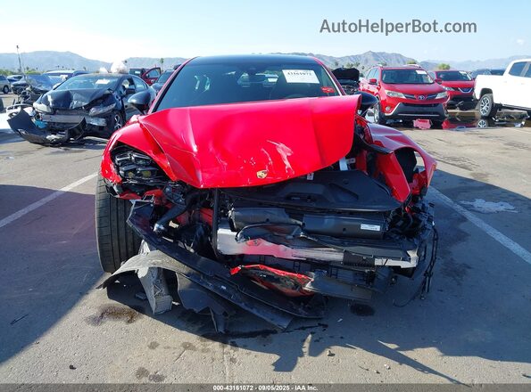 WP0AA2YA2SL006197 2025 PORSCHE PANAMERA Red Front view