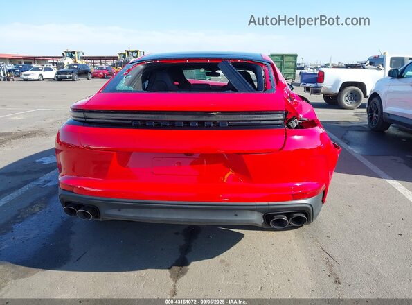 WP0AA2YA2SL006197 2025 PORSCHE PANAMERA Red 