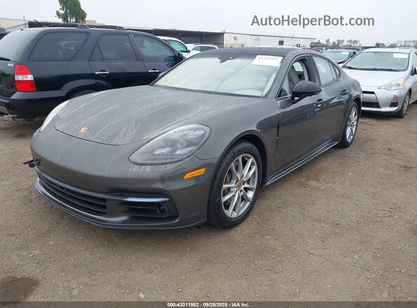 WP0AB2A71JL133016 2018 PORSCHE PANAMERA Gray Передня ліва чверть