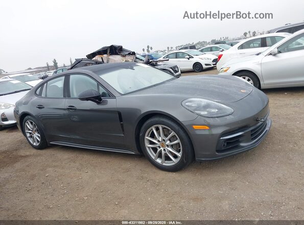 WP0AB2A71JL133016 2018 PORSCHE PANAMERA Gray Вид задньої частини салону