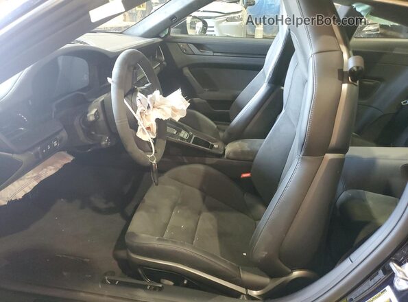 WP0AB2A90SS225825 2025 PORSCHE 911 Black Vista interior delantera