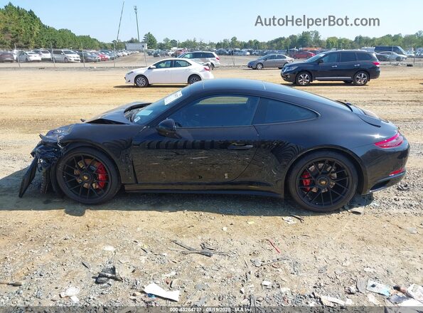 WP0AB2A96HS125060 2017 PORSCHE 911 Black Widok wnętrza 360 stopni