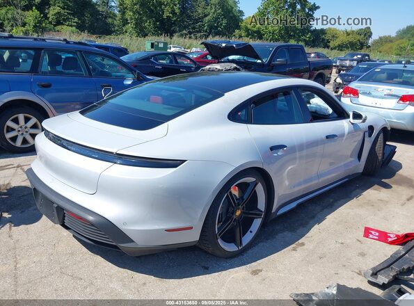WP0AB2Y12NSA45933 2022 PORSCHE TAYCAN Silver Tył prawy