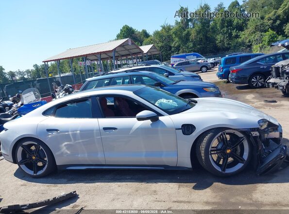 WP0AB2Y12NSA45933 2022 PORSCHE TAYCAN Silver Widok zestawu wskaźników