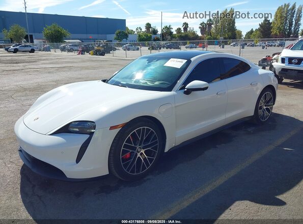 WP0AB2Y14LSA50144 2020 PORSCHE TAYCAN White Front left