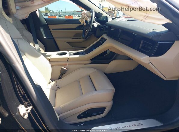 WP0AB2Y15MSA44290 2021 PORSCHE TAYCAN Black Вид салону спереду