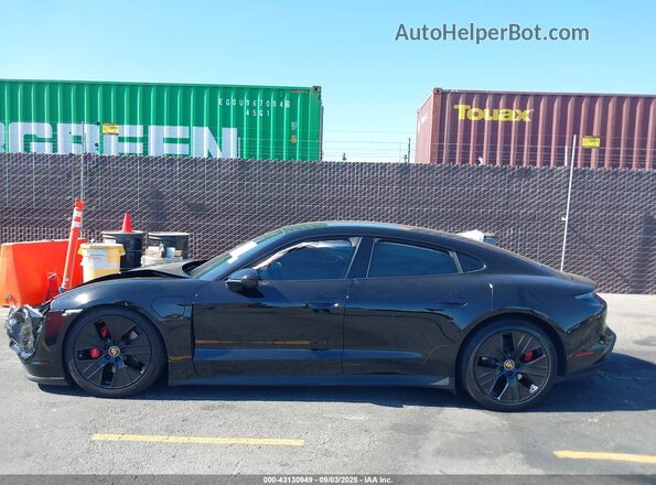 WP0AB2Y15MSA44290 2021 PORSCHE TAYCAN Black Панорамний вид салону 360°
