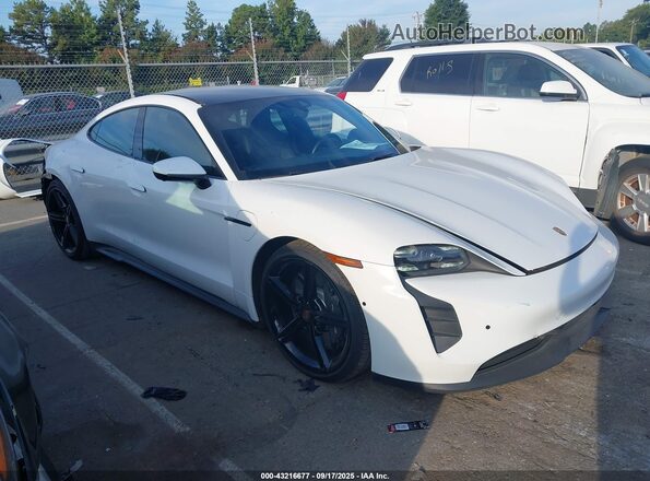 WP0AB2Y16LSA52431 2020 PORSCHE TAYCAN White Vista interior de 360 grados