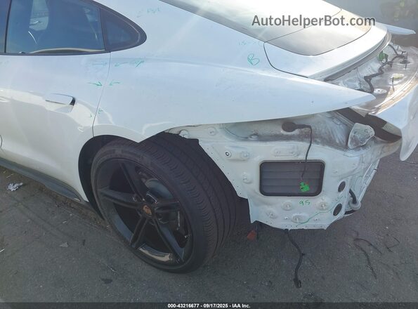 WP0AB2Y16LSA52431 2020 PORSCHE TAYCAN White 