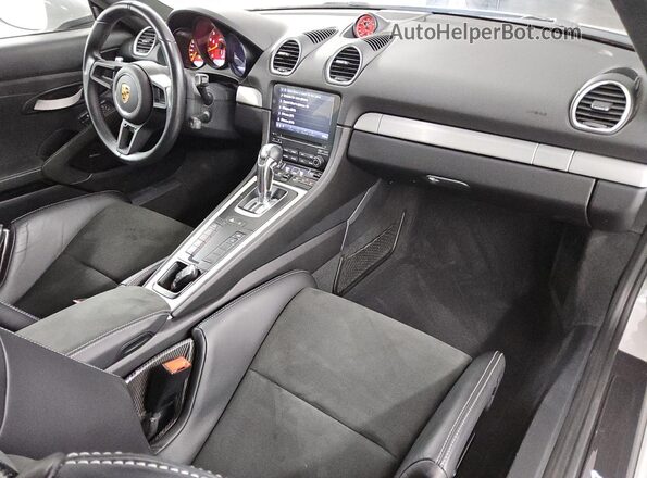 WP0AC2A86PS275057 2023 PORSCHE CAYMAN Gray Dashboard view