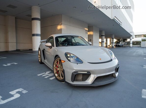 WP0AC2A86PS275057 2023 PORSCHE CAYMAN Gray 360 interior view