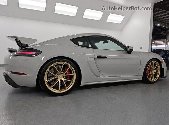 WP0AC2A86PS275057 2023 PORSCHE CAYMAN Gray Rear right