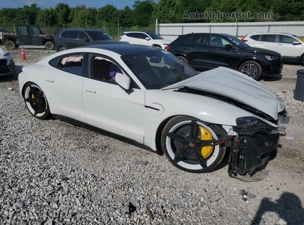 WP0AC2Y13RSA52327 2024 PORSCHE TAYCAN White Przód prawy