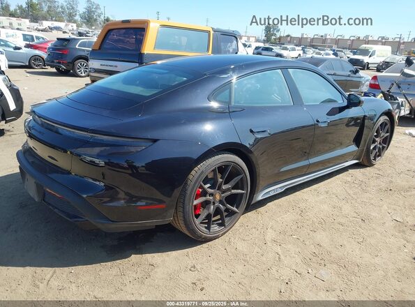 WP0AD2Y12NSA59275 2022 PORSCHE TAYCAN Black Задня права чверть