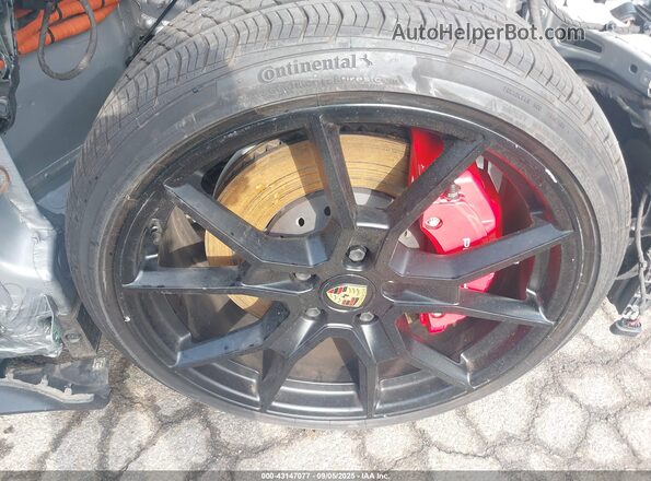 WP0AD2Y19NSA59421 2022 PORSCHE TAYCAN Silver ხელსაწყოთა პანელის ხედი
