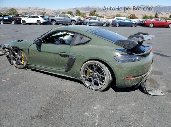 WP0AE2A80RK274760 2024 PORSCHE CAYMAN Green 