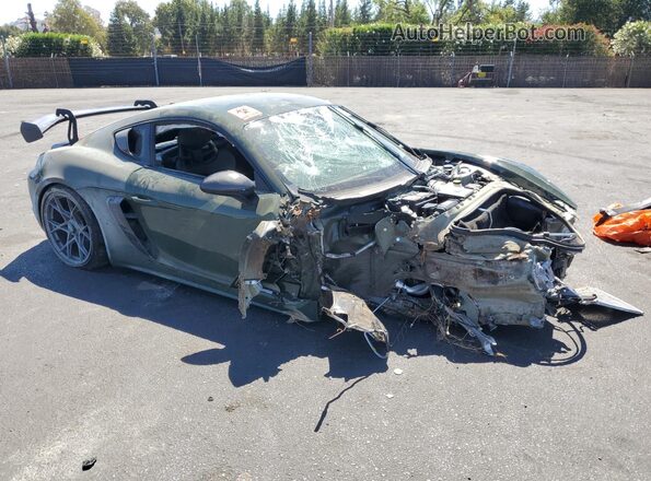 WP0AE2A80RK274760 2024 PORSCHE CAYMAN Green 