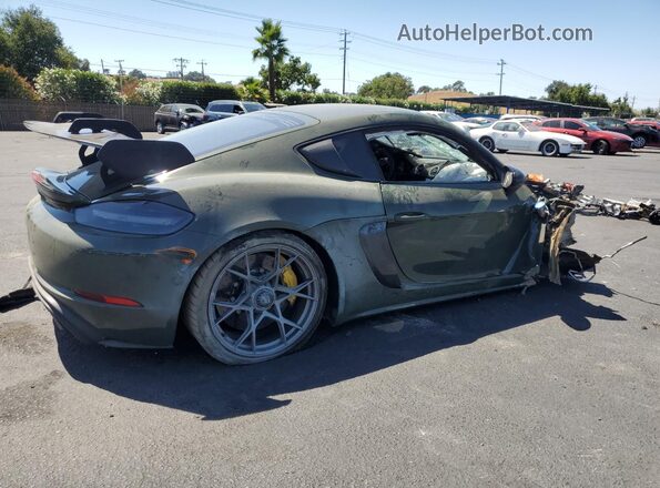 WP0AE2A80RK274760 2024 PORSCHE CAYMAN Green 