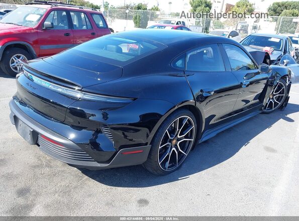 WP0AE2Y12SSA58202 2025 PORSCHE TAYCAN Black Задня права чверть