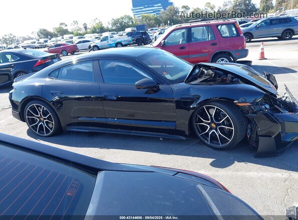 WP0AE2Y12SSA58202 2025 PORSCHE TAYCAN Black Вид задньої частини салону