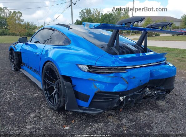 WP0AF2A93RS273236 2024 PORSCHE 911 Blue Rear left