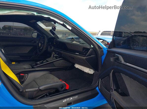 WP0AF2A93RS273236 2024 PORSCHE 911 Blue Front interior view