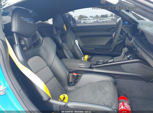 WP0AF2A93RS273236 2024 PORSCHE 911 Blue VIN sticker view
